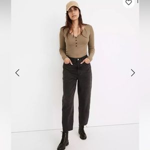 Madewell Balloon Jeans in Noll Wash SIZE 27